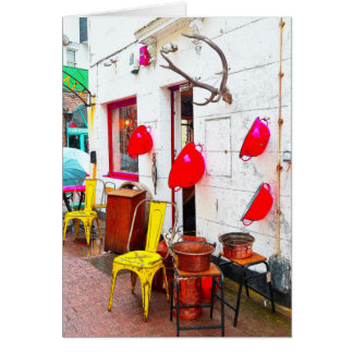 Pots & Pans up the alley way Cards