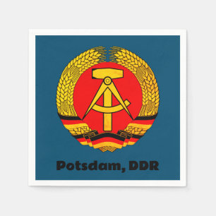 Potsdam, Deutsche Demokratische Republik DDR GDR Napkins