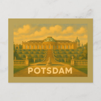 Potsdam Germany City Art Postcard
