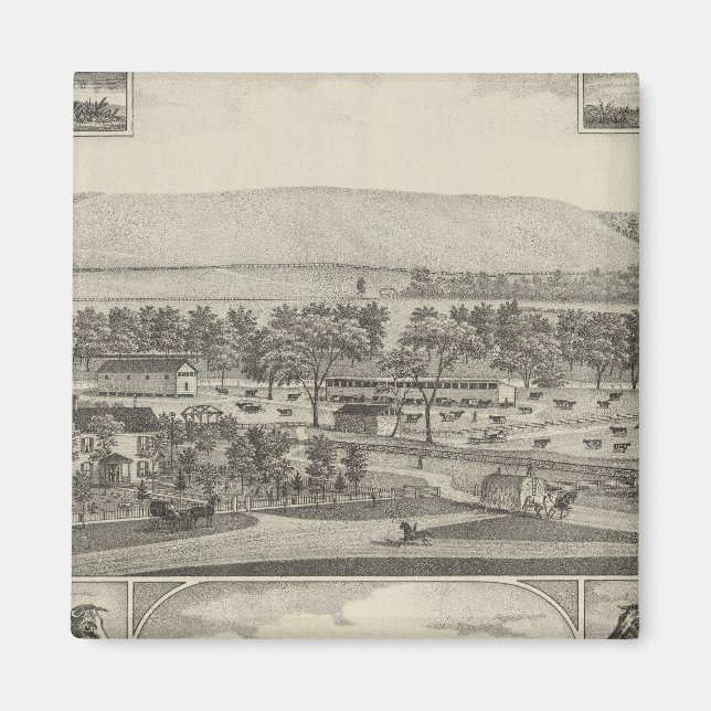 Pottawatomie County, Kansas Magnet (Front)