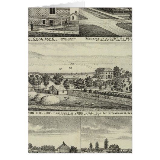 Pottawatomie, Kansas Cards (Front)