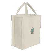 potted cactus Personalized Embroidered Bag (Angled)