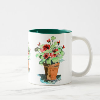 Potted Geranium Mug