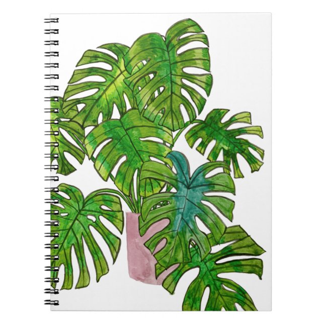 Potted Jungle I Notebook (Front)
