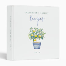 Potted Lemon Tree Family Recipes