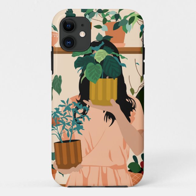 Potted Oasis Case-Mate iPhone Case (Back)