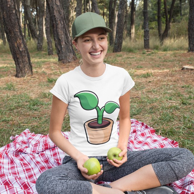 Potted Plant T-Shirt (Creator Uploaded)