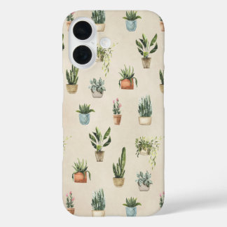 Potted Plants iPhone 16 Case