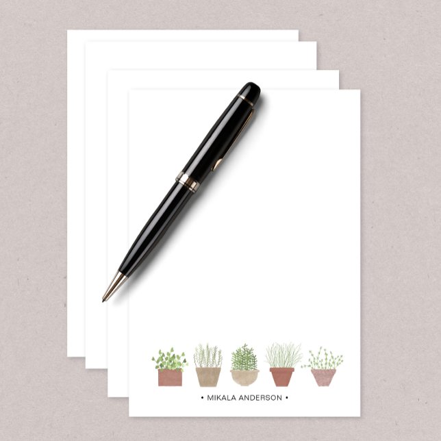 Potted Plants Personalized Thank You Card (Creator Uploaded)