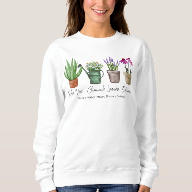 Potted Plants Sweatshirt (Front)