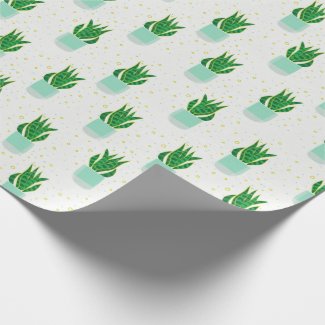 Potted Sansevieria Snake Plant Print