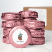Potted Succulent Houseplant Custom Cake Pops Dipped Oreo Cookie Favors (Dozen)