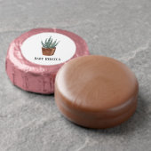 Potted Succulent Houseplant Custom Cake Pops Dipped Oreo Cookie Favors (Unwrapped)