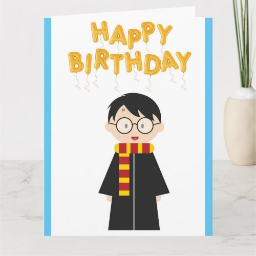 Potter Happy Birthday card