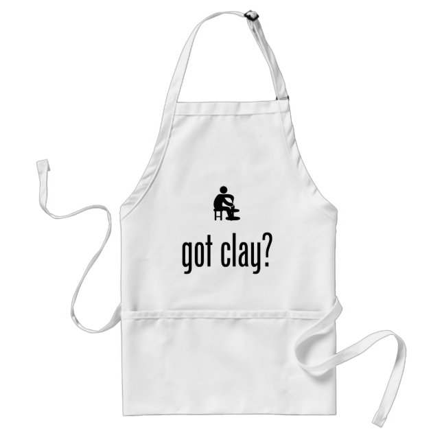 Pottery Adult Apron (Front)