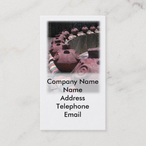 Customizable Pottery and Ceramics Business Cards