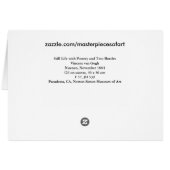 Pottery and Two Bottles (F57)Van Gogh Fine Art (Back Horizontal)