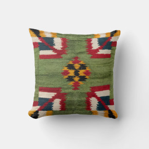 Pottery Barn’s Green Kilim Pillows: Where Luxury Throw Pillow