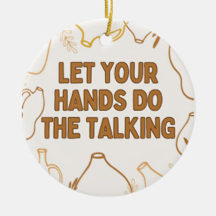 Pottery Ceramic Ornament