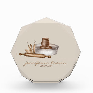 Pottery Ceramics tabletop decor Acrylic Award
