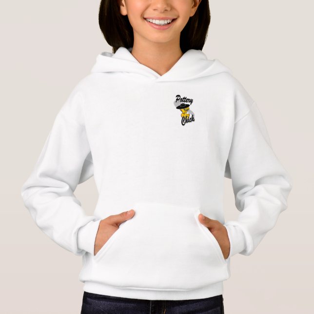 Pottery Chick #4 Hoodie (Front)