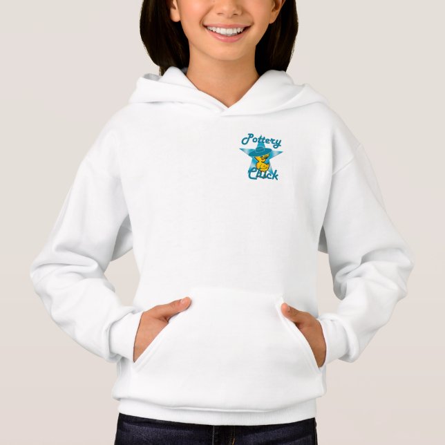 Pottery Chick #7 Hoodie (Front)