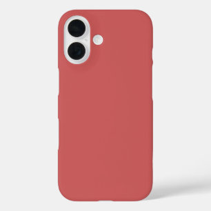 Pottery Clay Red iPhone 16 Case