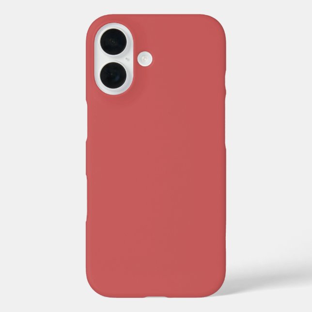 Pottery Clay Red Case-Mate iPhone Case (Back)