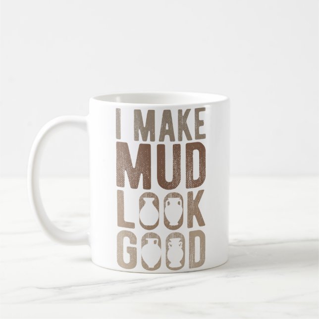 Pottery Coffee Mug (Left)