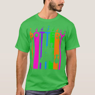 Pottery Colorful Bubbles T-Shirt