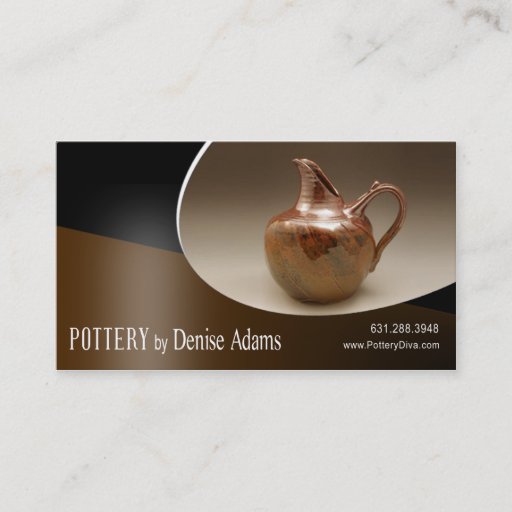 Customizable "Pottery Designer II" - Ceramics Business Card