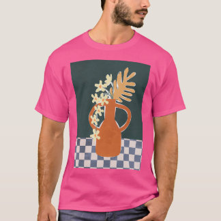 Pottery Flowers Table 2 T-Shirt