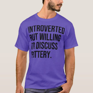 Pottery Funny Introverted Potter Saying T-Shirt