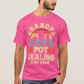 Pottery Grandpa Pot Dealer Funny Ceramic Artist T-Shirt
