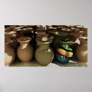 Pottery Poster