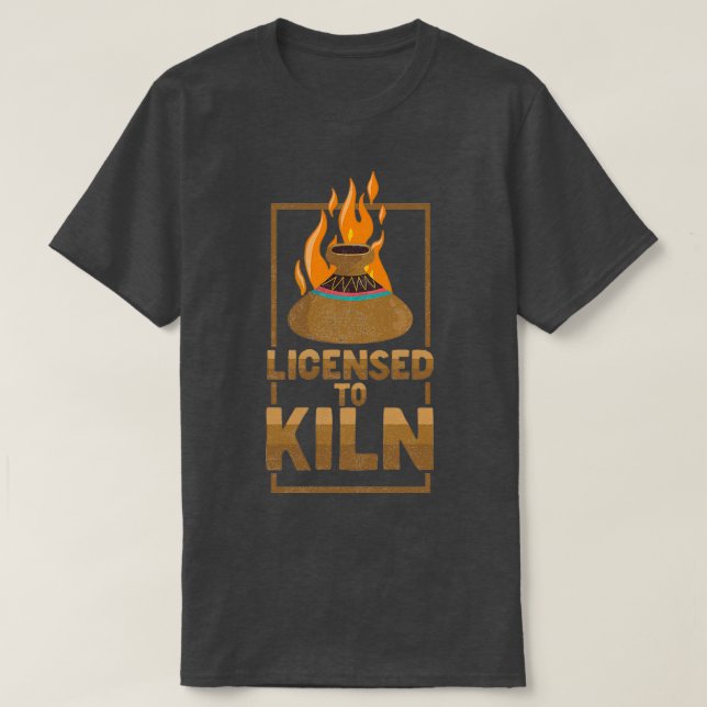 Pottery Potter Kin T-Shirt (Design Front)