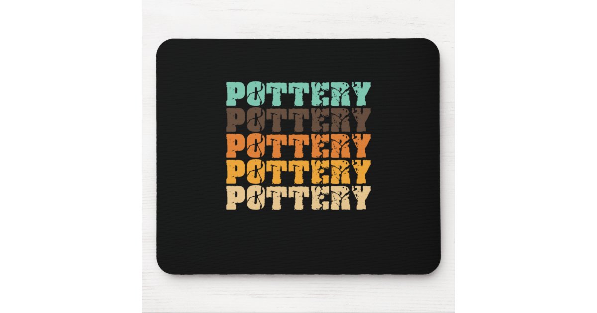 Pottery Sculpture Ceramics Porcelain Clay Art Gift Mouse Pad Zazzle