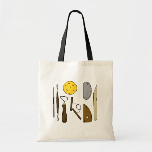 Pottery Tools Tote Bag