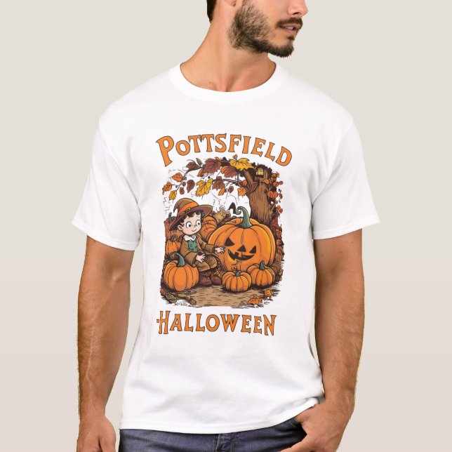 Pottsfield - Halloween T-Shirt (Front)