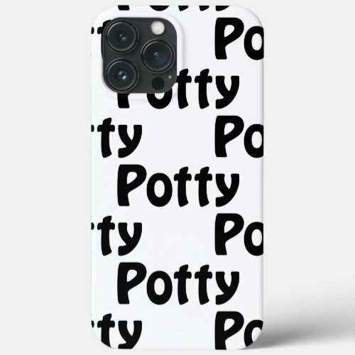 Potty iPhone 13 Pro Max Case
