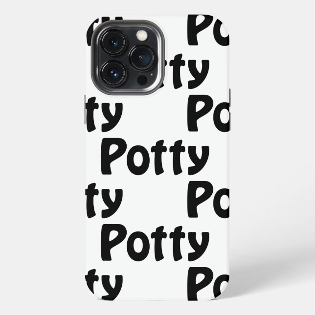Potty Iphone Case (Back)