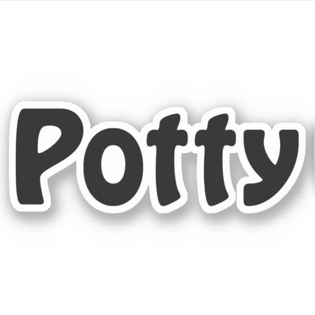 Potty Sticker (Front)