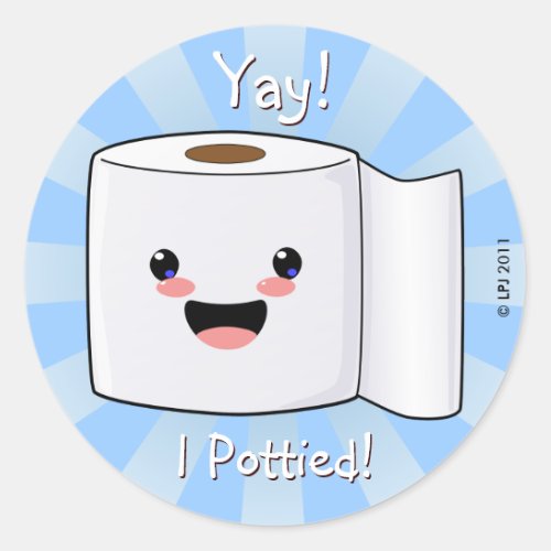 Potty Training Reward Petey TP Stickers