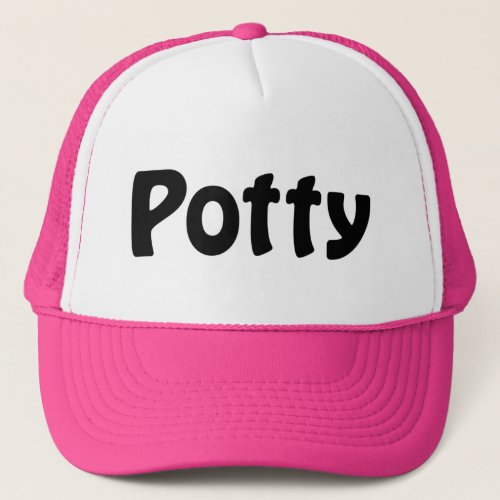 Potty Trucker Hat