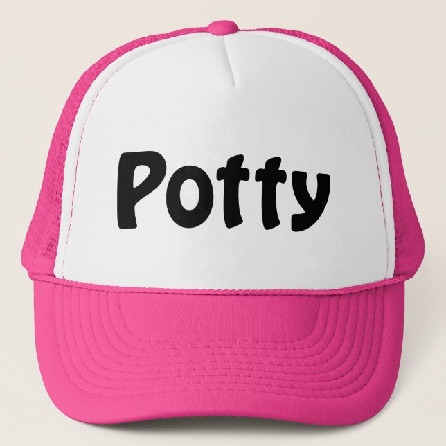 Potty Trucker Hat (Front)