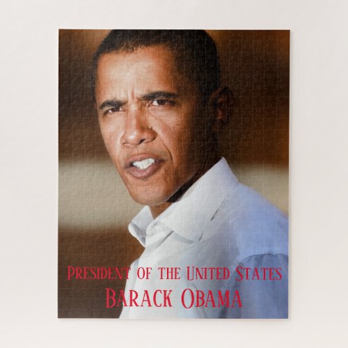 POTUS Barack Obama Portrait Jigsaw Puzzle