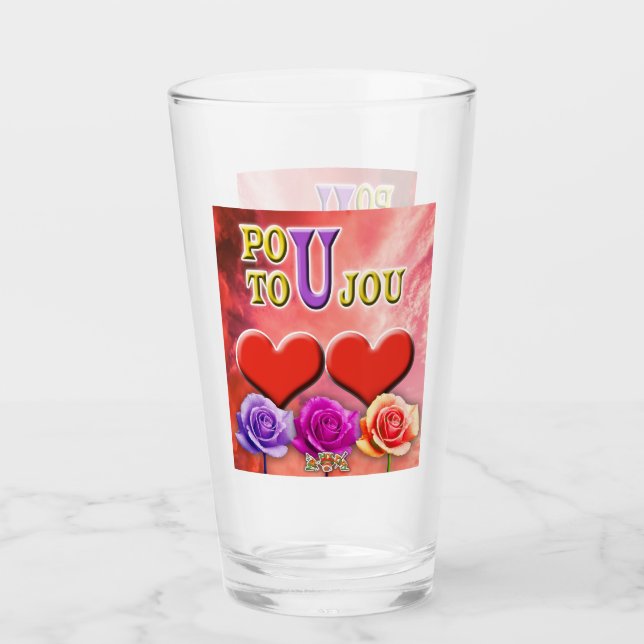 Pou Toujou Glass (Front)