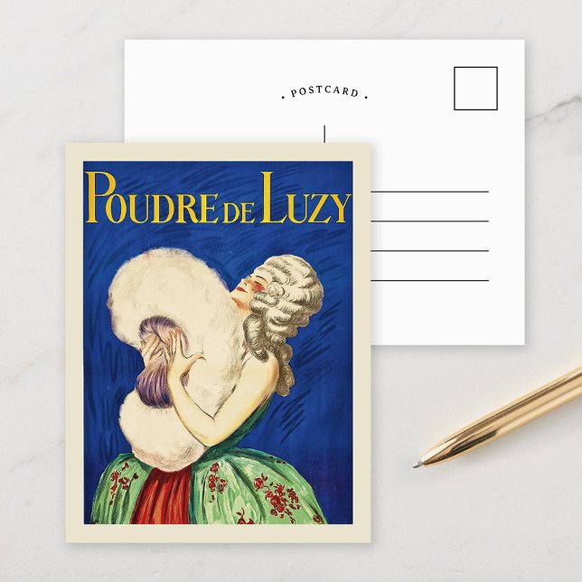 Poudre De Luzy | Leonetto Cappiello Postcard (Creator Uploaded)