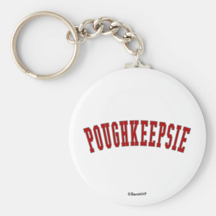 Poughkeepsie Key Chain
