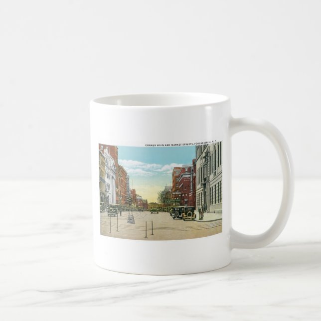 Poughkeepsie, NY Coffee Mug (Right)